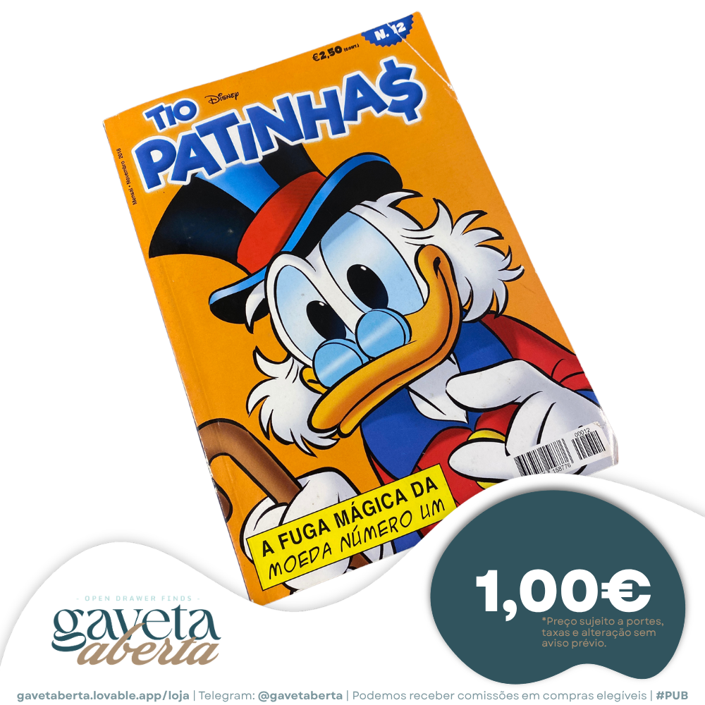 Revista BD Tio Patinhas N.º 12 Disney