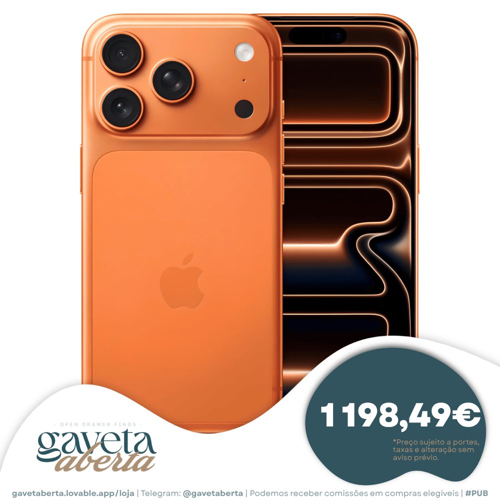 iPhone 17 Pro Apple 256 GB Laranja Cósmico