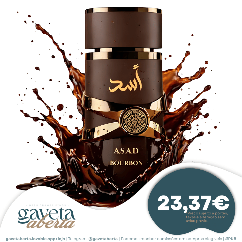 Perfume Masculino Asad Bourbon Eau de Parfum 100ml