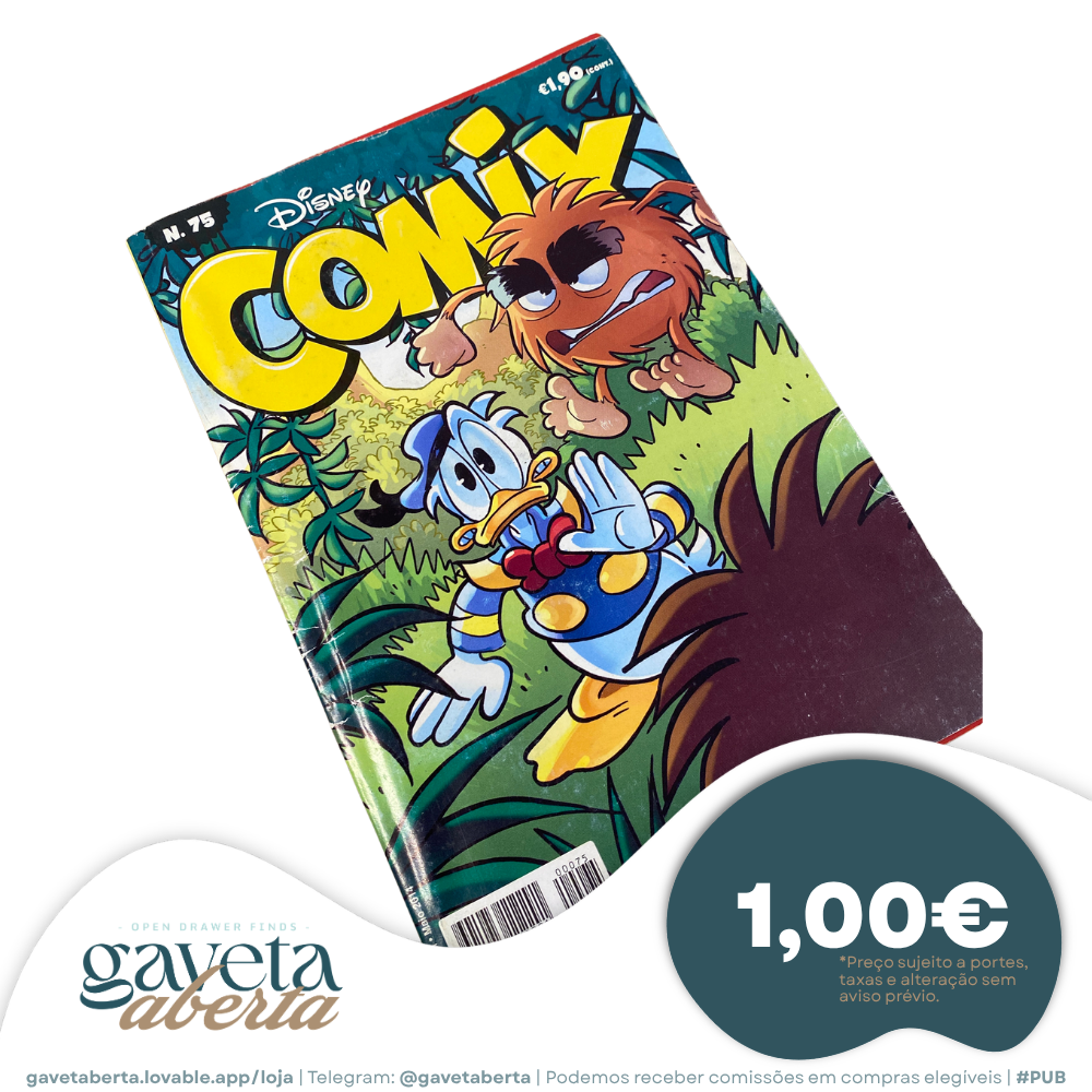 BD Livro Comix n.75, banda desenhada