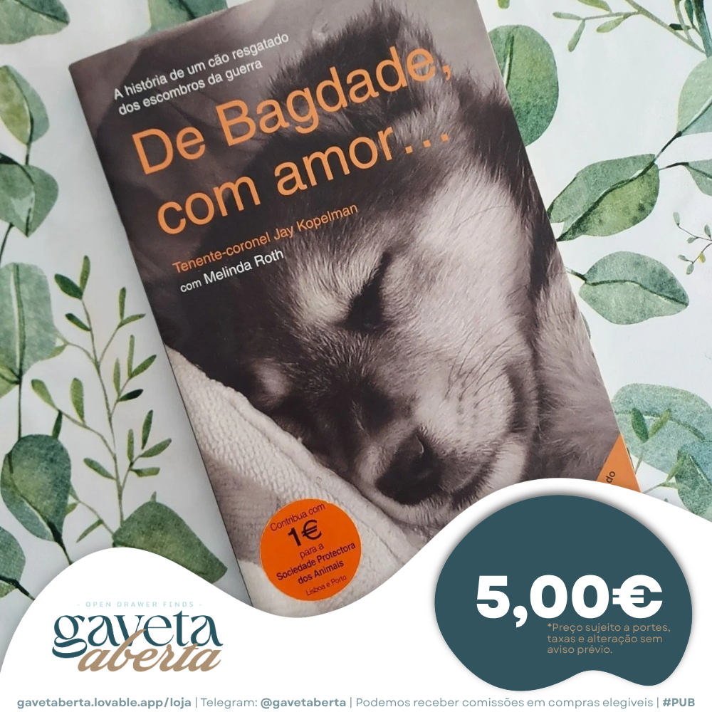 Livro De Bagdade, Com Amor - Jay Kopelman (Porto Editora)