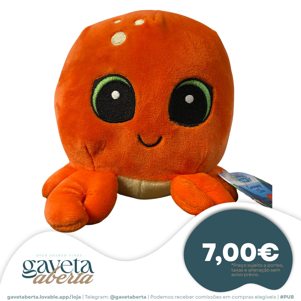 Peluche Caranguejo Chico Bando do Mar